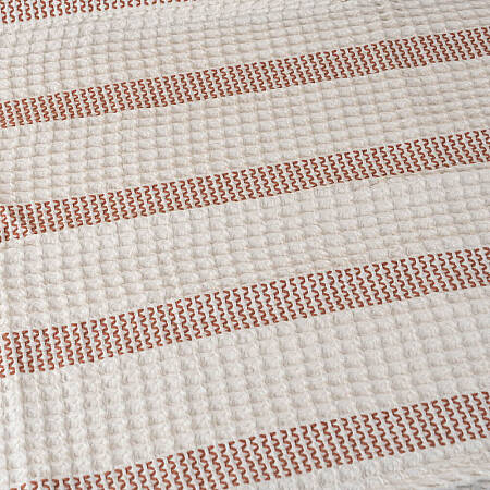 %100 Pamuk Natural-Terracotta Pike - Sofia - 3