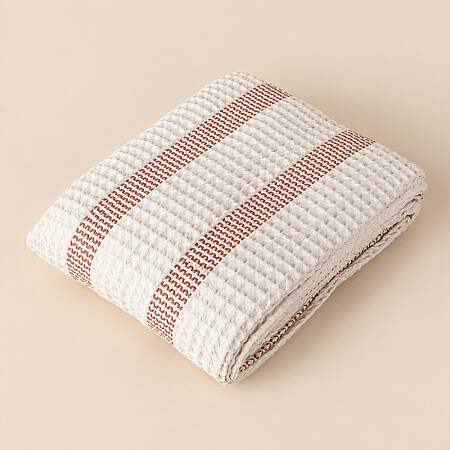 %100 Pamuk Natural-Terracotta Pike - Sofia - 8