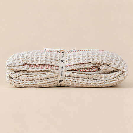 %100 Pamuk Natural-Terracotta Pike - Sofia - 6