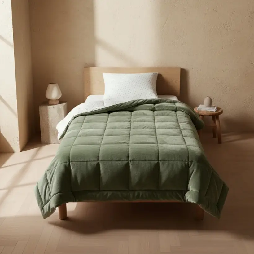 Tek Kişilik Çift Taraflı Welsoft Comforter Yorgan Seti 155x215 cm - Dormio Soft Punto Serisi - 