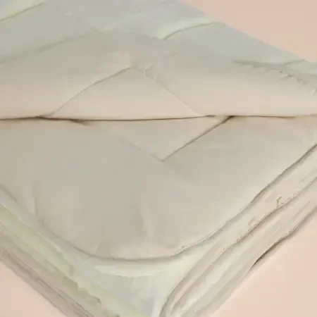 Tek Kişilik Çift Taraflı Welsoft Yorgan Krem 155x215 cm - Velour Serisi - 4