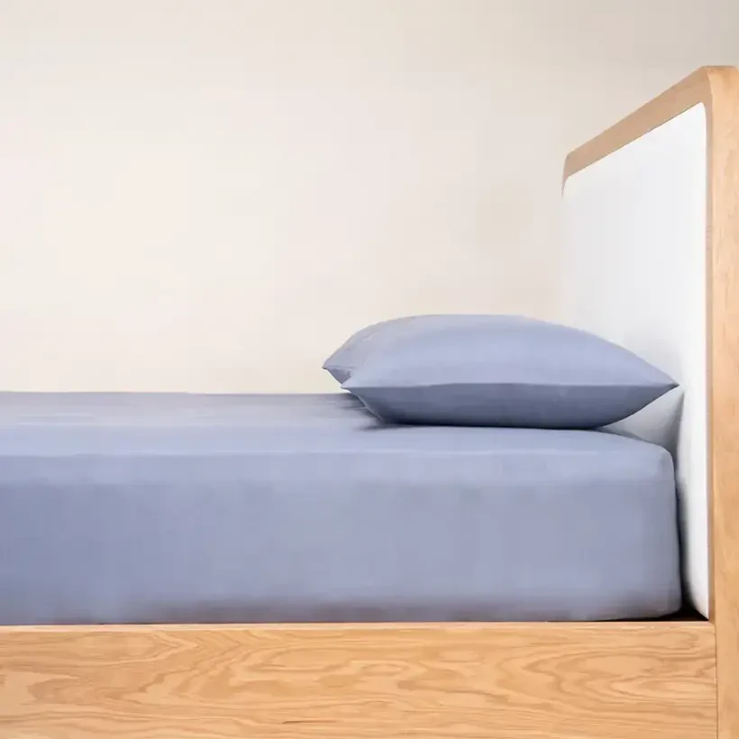 %100 TENCEL™ Lastikli Çarşaf Seti 100x200 cm Denim - Celine Serisi - Penelope