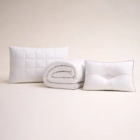 TENCEL™ Serinlik Etkili Rahat Nefes Çift Kişilik Uyku Seti - 1