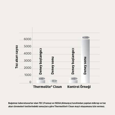 10,5 Tog Anti-Mite %100 Mikroelyaf Dolgu Çift Kişilik Yorgan - Thermoclean Serisi - 9