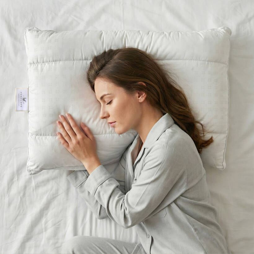 Kaz Tüyü Dolgulu %100 Delikli Super Soft Visco Yastık - Unico Super Luxe - 