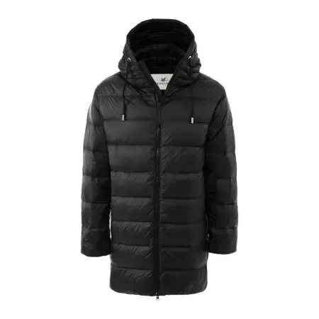 %100 Kaz Tüyü Vento Erkek Mont - Siyah /XXL - 4