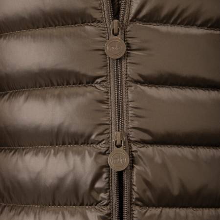 %100 Kaz Tüyü Mont Haki L - Vera Koleksiyonu - 4