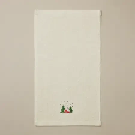 Yılbaşı Temalı %100 Pamuk 3'lü Kutulu Havlu Seti - Wish Box - 6