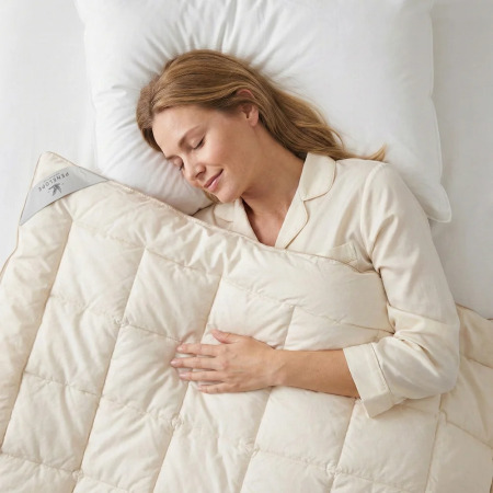10,5 Tog %100 İngiliz Yünü Dolgulu Yorgan - Wooly Pure Serisi