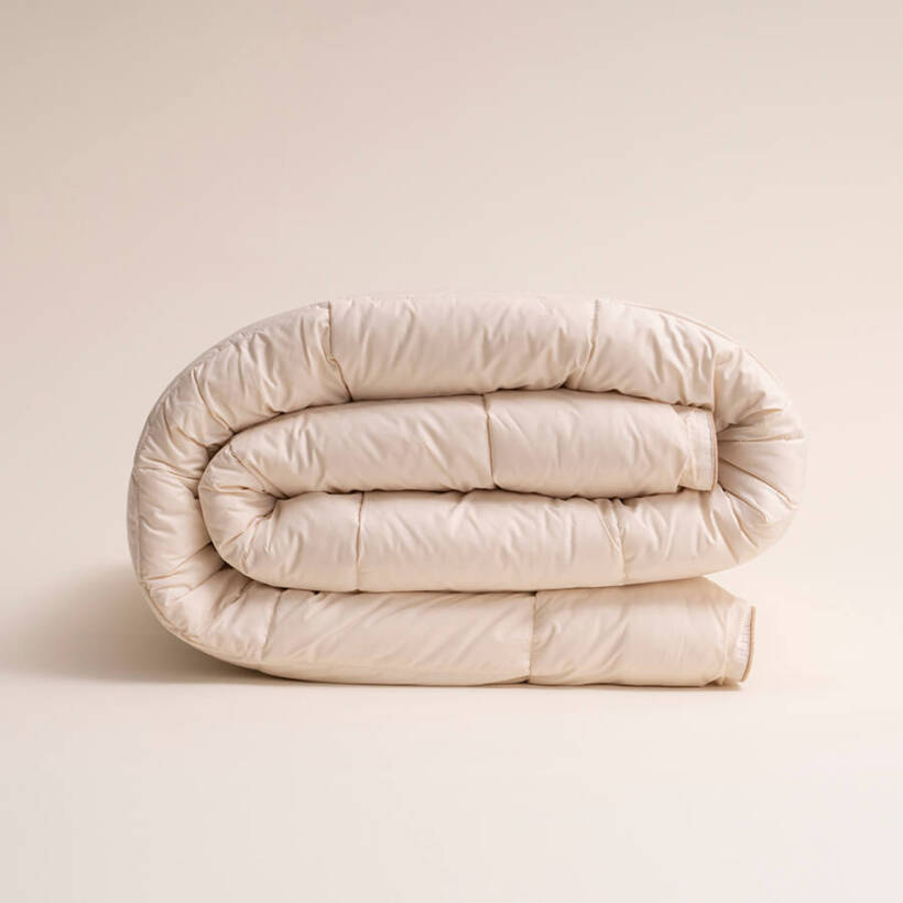 10,5 Tog %100 İngiliz Yünü Dolgulu Tek kişilik Yorgan - Wooly Pure Serisi - Penelope