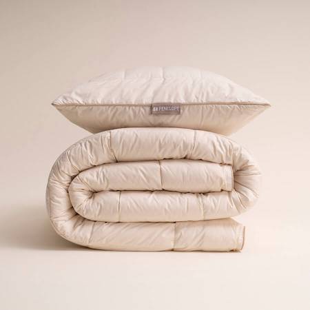 10,5 Tog %100 İngiliz Yünü Dolgulu Çift Kişilik Yorgan - Wooly Pure Serisi - 9