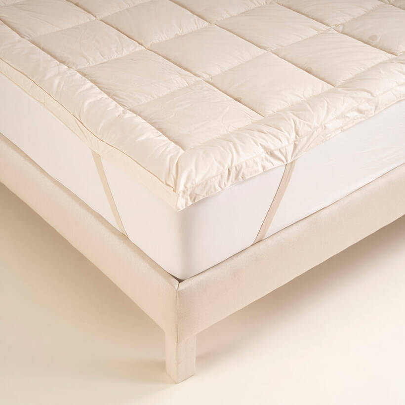 %100 Yün 4 Mevsim Kullanılabilen Topper 150x200 cm - Wooly Pure Serisi - Penelope