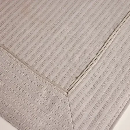 Yatak Örtüsü Takımı Bej - 260x240 cm - Tulipa Serisi - Penelope